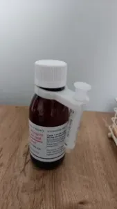 Parametric Bottle Syringe Holder / Clip (OpenSCAD)