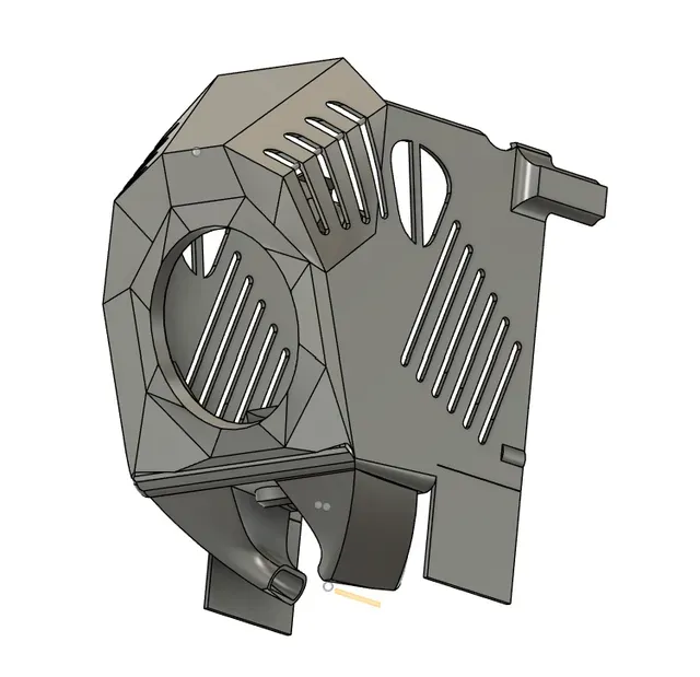 SV08 Toolhead Cover (cools, stays on, eddy compatible)