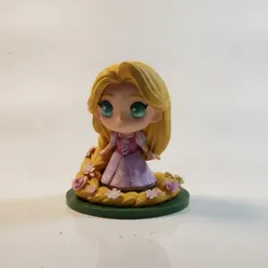 Disney Rapunzel Hair Figurine 3D Printable
