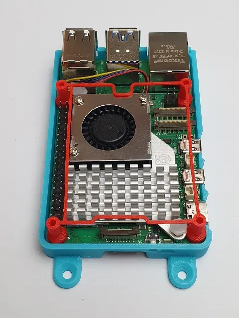 Raspberry Pi 5 & Pineberry Pi TM1S TOP NVME Housing by Nerdiy.de — Фото 4 из 14