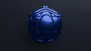 Hollow Knight – Lifeblood Core (Amulet Charm) 3D Model / Амулет Hollow Knight Живительное ядро