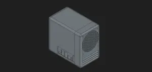 ODROID H4 Plus / Ultra NAS 4 Bay 3.5" HDD Case