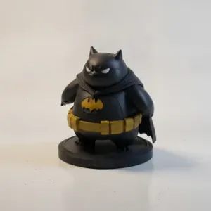 Snorlax Pokemon Wearing Full Batman Costume With Dark Cape Figurine 3D Printable