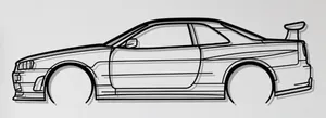 Nissan Skyline GT-R R34 Wall Art
