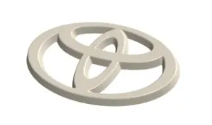 Toyota logo / badge 10cm
