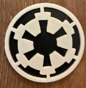 Jeep Wrangler JK Star Wars Imperial Cog Cupholder Inserts