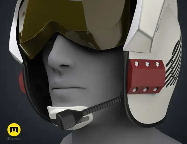 Luke Skywalker X-Wing Pilot Helmet - Star Wars — Image 11 of 19