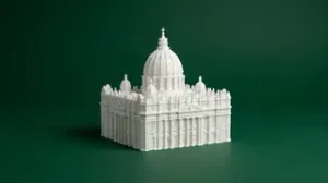 St. Peter's Basilica 3D Model