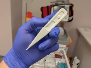 Electronic Clinical Thermometer Prop for Healthcare Simulation