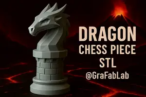Dragon "Rook" - chess piece