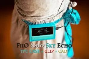 FiiO Echo SnowSky (not mini) Case + Clip + STEP