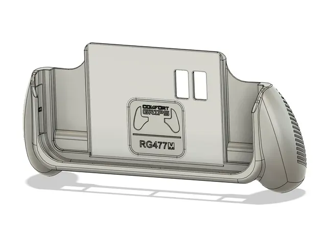 Anbernic RG477M Comfort Grip Case and Screen Guard — Image 3 of 19