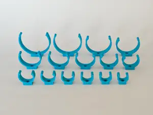 Snap-Fit Pipe Mounts | 15 Sizes 12-50 mm | M4 Screw