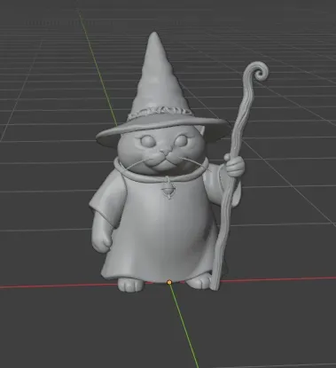 фигурка "кот волшебник''