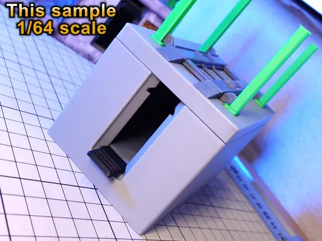 1/64 & 1/43 Adjustable Moving 4-Post Garage Car Lift Diorama / RC Charge(64 Sample) — Фото 5 из 11