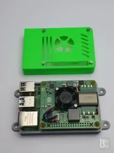 Raspberry Pi 4 POE HAT case by Nerdiy.de