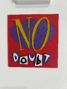 No Doubt - ska band logo in 3d