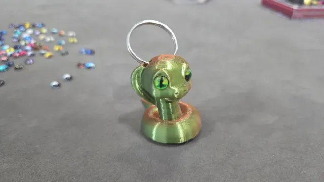Cute cobra snake - 6mm + 8mm glass eye compatible — Фото 13 из 19