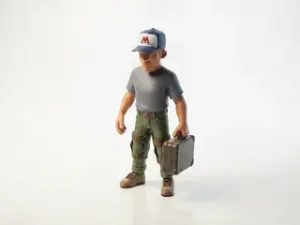 Forrest Gump Figurine Movies & TV 3D Printable