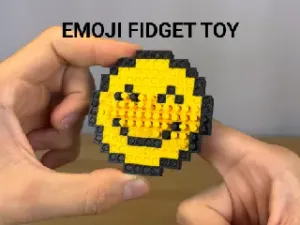 Pin Art Emoji Fidget Toy