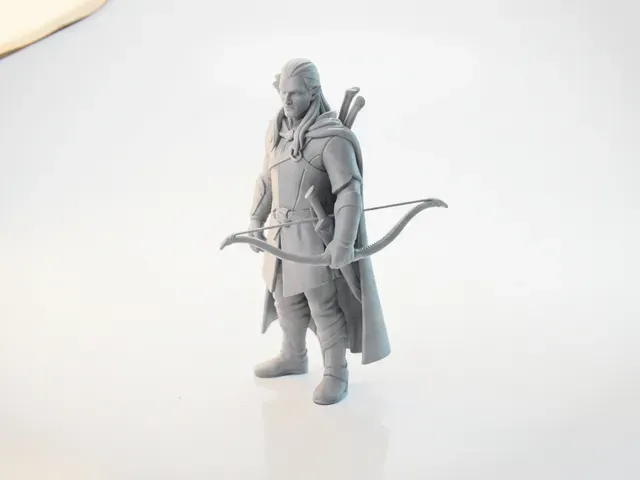 Fantasy Archer Figurine Movies & TV 3D Printable — Image 2 of 5