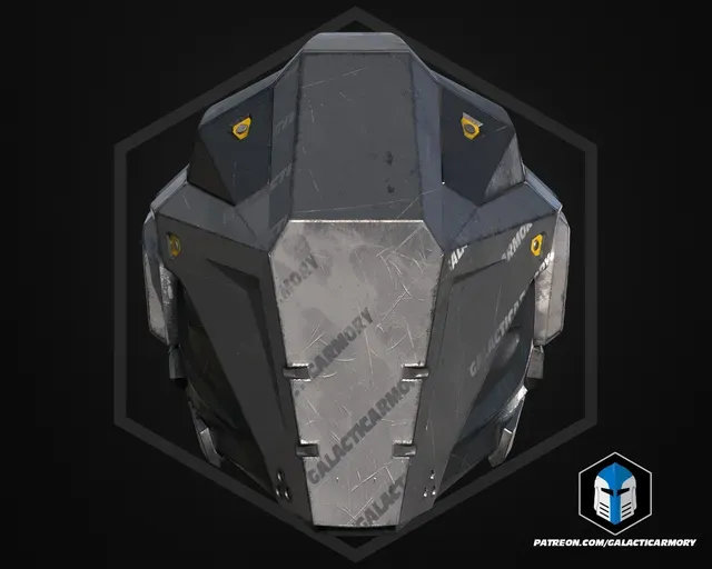 HD2 Null Cipher Helmet and Armor - 3D Print Files — Фото 9 из 18