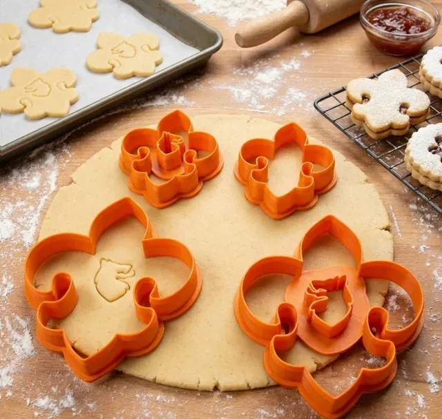 Scout Fleur-de-lis Cookie Cutter Set | Skautská lilie - sada vykrajovátek