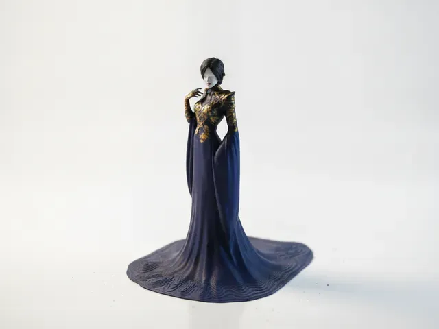 Sorceress Figurine Fantasy Mythology 3D Printable