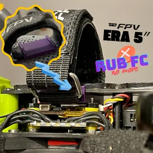 It's FPV Era 5 Battery Strap Clip/Mount | 33.5/33.1mm x 2mm Frames