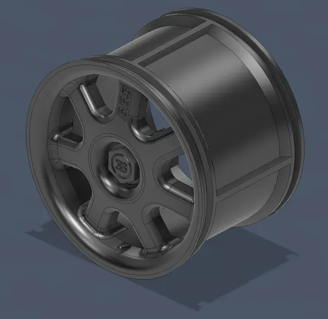 Lego technic Bugatti EB110 wheel V2 — Image 7 of 11