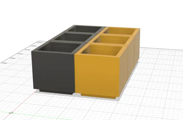 Modular Stackable Storage Bins – Thick & Thin (Supports Needed) — Image 7 of 7