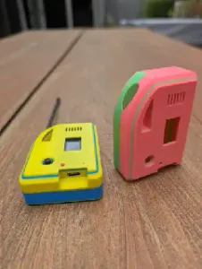 Case for Heltec V4 Board with GPS, Battery, and Power Button