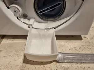 Bosch Washing Machine Pump Drain Cup with Hose Connector