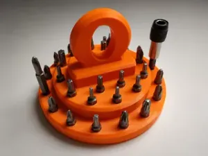 Portable bit holder