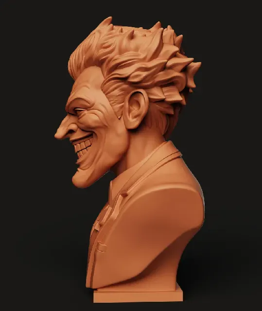 The Joker Bust | Classic Villain Statue | Clown Prince of Crime Figurine — Фото 3 из 7