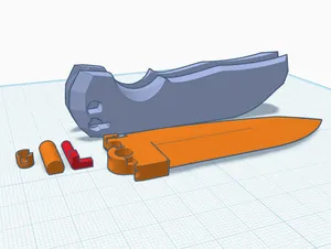 locking folding knife V2.4 (Alpha)