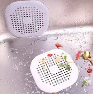 Sink drain filter, drain grate, food catcher with TPU