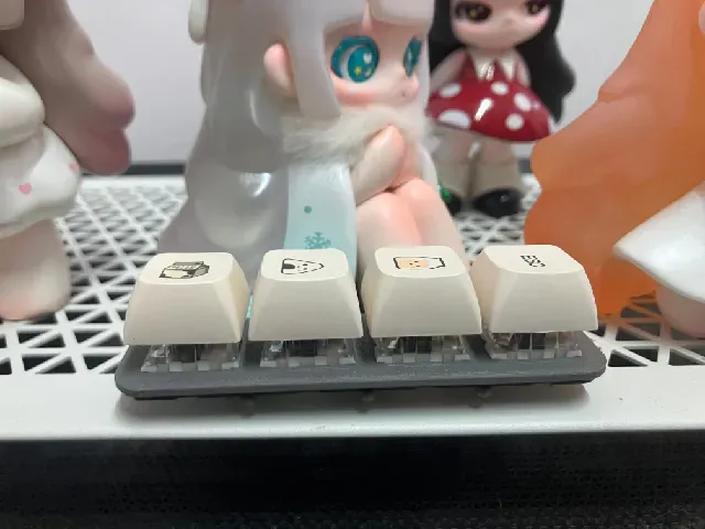 4-Key Fidget Macropad – RP2040/QMK Mechanical Clicker (Pocket Toy + Real Keyboard) — Фото 12 из 13