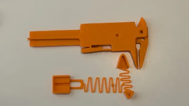 Clamp Caliper (printable pocket caliper w/ clamp) — Фото 8 из 8