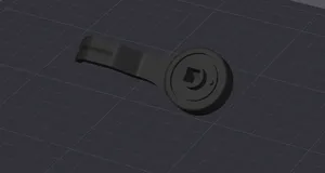 Audi A4 B9 Avant Trunk Storage Door Handle Knob