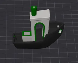 Benchy now with 3 COLORS!
