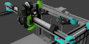 E34E5 - EVA 3 for Ender 5 Pro & Plus - Stock Cartesian & Endorphin - E34M1 Toolhead Remix - MGN12H or MGN9H Linear Rail / Single 6mm Belt / Front / Z Rod Drop Bracket