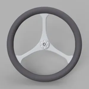 Kids ride-on car steering wheel