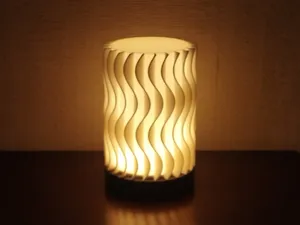 Mini Two Wave Lamp