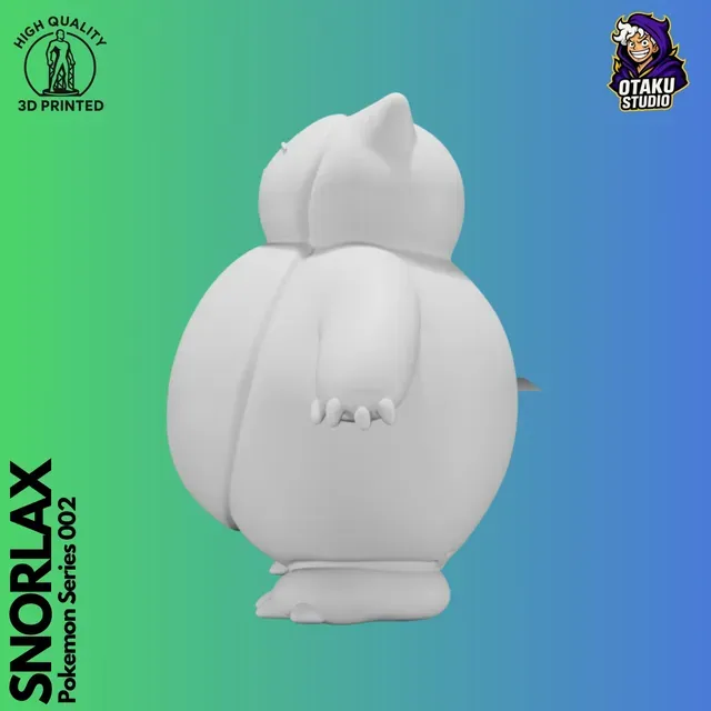 POKEMON SNORLAX 3D MODEL — Фото 5 из 6