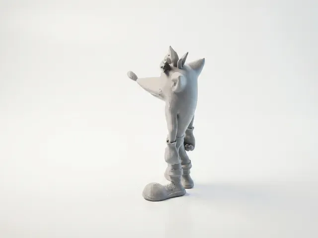 Crash Bandicoot Figurine Gaming 3D Printable — Image 5 of 5