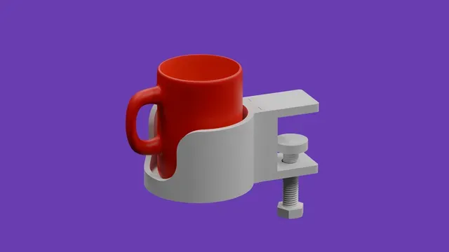 Cup / Mug Holder - for Desk Clamp Modular Holder — Фото 2 из 8