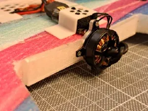 Brushless Motor Mount for DW Rainbow Wing