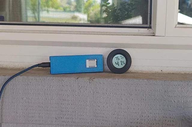 Wemos D1 Mini and DHT22 (no PCB) Enclosure