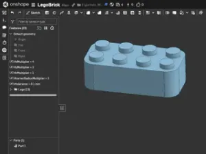 Parametric Lego Brick